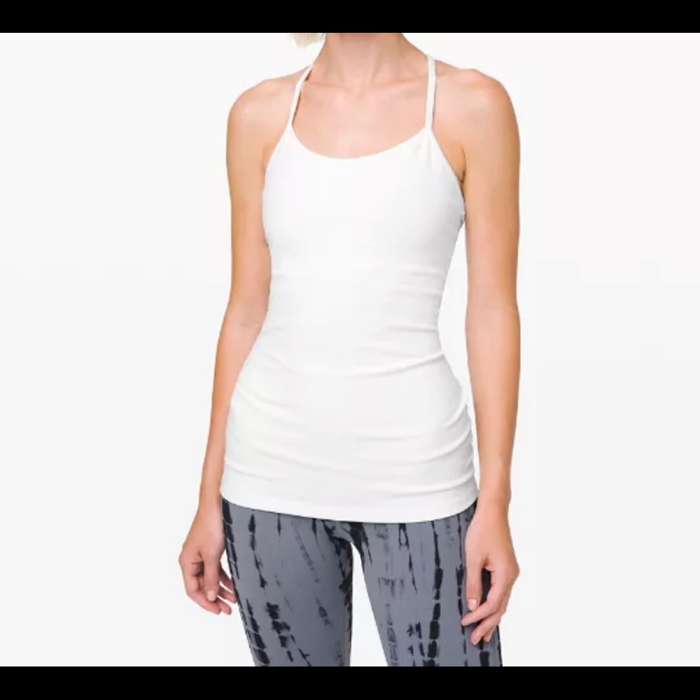 Lulu Lemon Athletica Power Y Tank Top Size 12